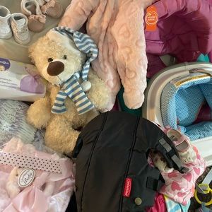 Bundle of baby girl items